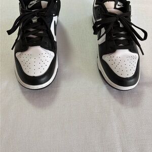 Nike Men's Classic Panda Black and White Low Dunks Sneakers